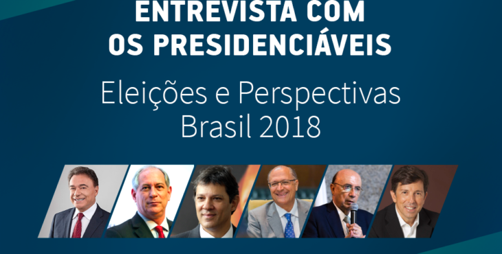 BTG Pactual transmite sabatina com candidatos à presidência nos dias 8 e 9 de agosto